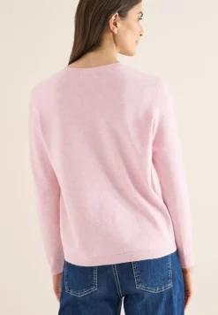 Cecil Pullover & Sweatshirts*Kuscheliger V-Neck Pullover blossom glow melange