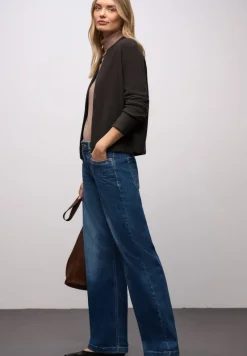 Street One Pullover & Sweatshirts*Kuschliger Cardigan darkest brown