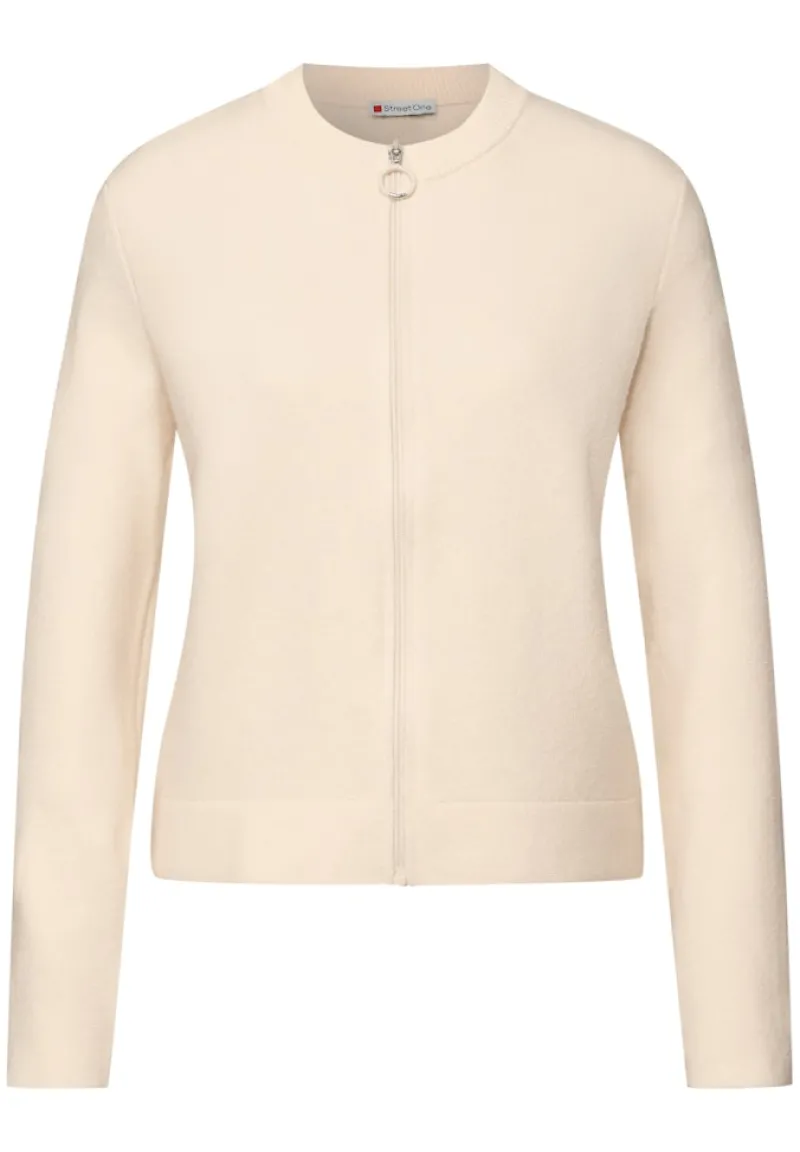 Street One Pullover & Sweatshirts*Kuschliger Cardigan soft beige