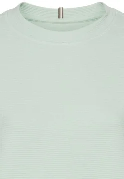 Camel Active Pullover & Sweatshirts*Langarm Sweatshirt aus reiner Baumwolle light peppermint