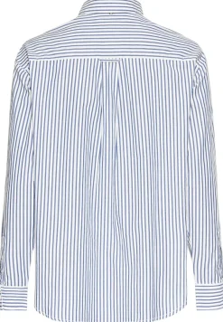 Camel Active Blusen*Langarmbluse mit Knopfleiste stripes