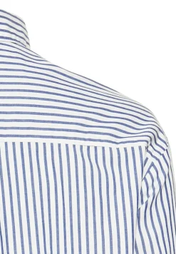 Camel Active Blusen*Langarmbluse mit Knopfleiste stripes