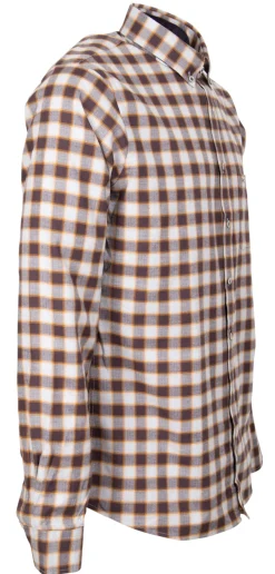 Brax Hemden*Langarmhemd DANIEL Braun