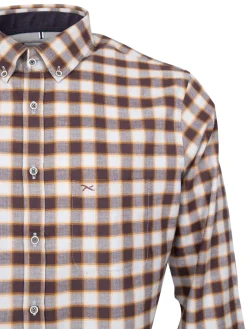 Brax Hemden*Langarmhemd DANIEL Braun