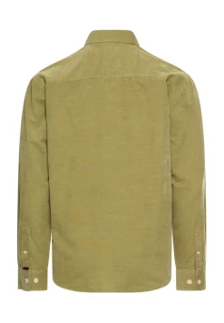 Camel Active Hemden|Big Boys*Langarmhemd mit aufgesetzten Taschen mossstone