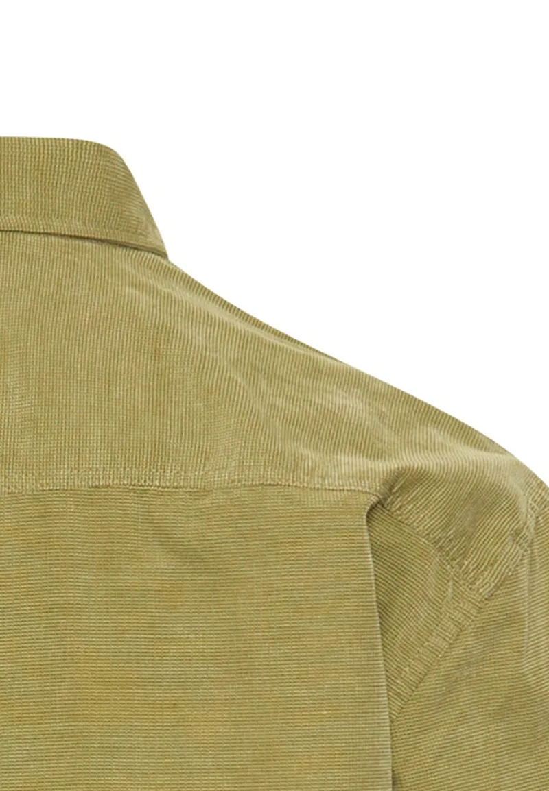 Camel Active Hemden|Big Boys*Langarmhemd mit aufgesetzten Taschen mossstone