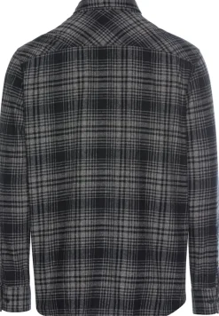 Camel Active Hemden|Big Boys*Langarmhemd mit Karomuster rock grey