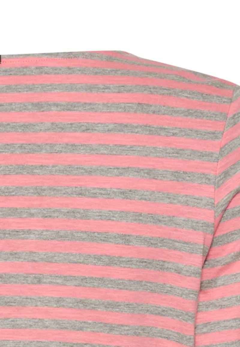 Camel Active Shirts*Langarmshirt aus reiner Baumwolle grey melange stripes