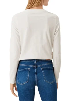 s.Oliver Shirts*Langarmshirt creme