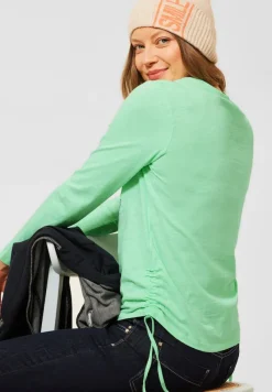 Cecil Shirts*Langarmshirt mit Fotoprint fun green