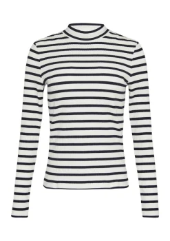 s.Oliver Shirts*Langarmshirt mit Rippstruktur Blau