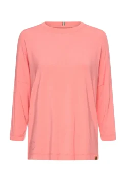 Camel Active Shirts*Langarmshirt mit Rundhalsausschnitt winter berry