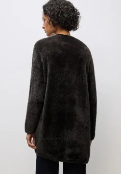 Street One Pullover & Sweatshirts*Langer Federgarn Cardigan darkest brown