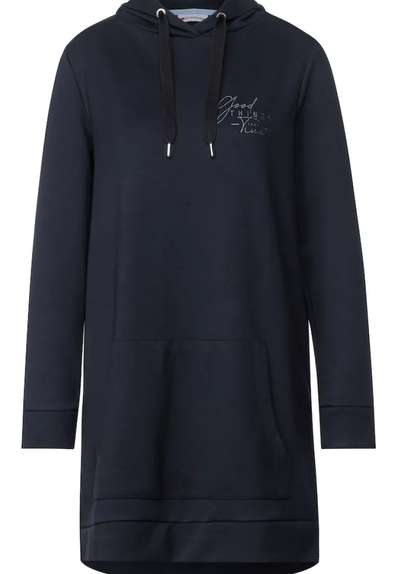 Street One Pullover & Sweatshirts*Langer Jersey Sweatpullover dark vintage blue