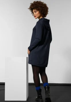 Street One Pullover & Sweatshirts*Langer Jersey Sweatpullover dark vintage blue