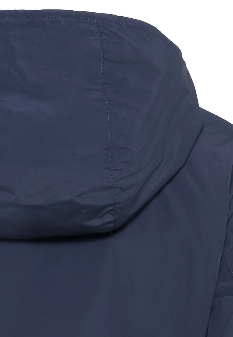 Camel Active Jacken*Langer Windbreaker mit weichem Plüschfutter night blue