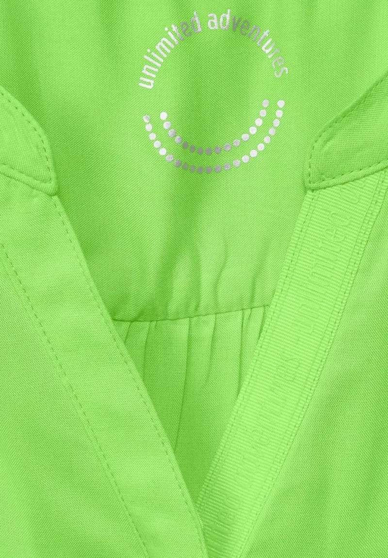 Street One Shirts*Langes Blusentop in Unifarbe peppy green