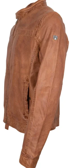 Gipsy Jacken*Lederjacke Cognac