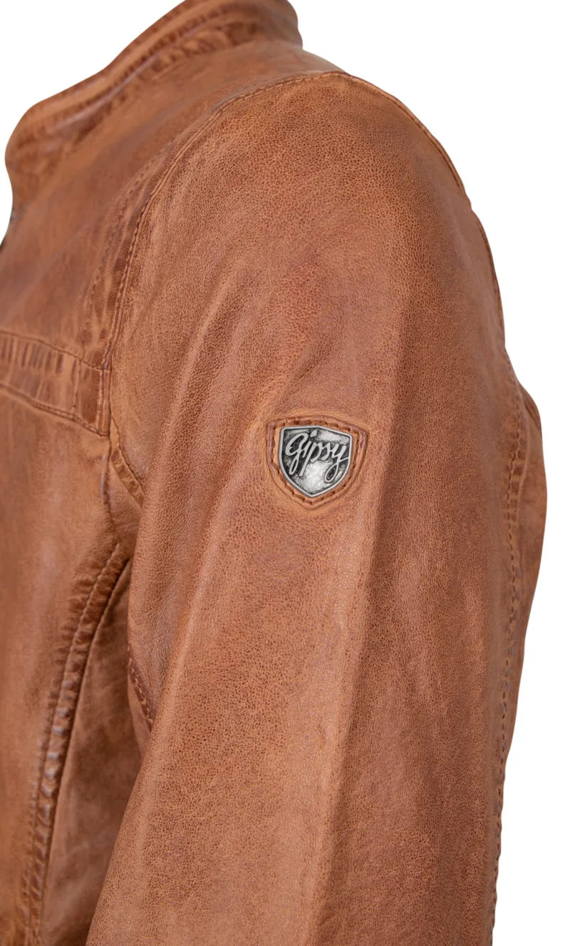 Gipsy Jacken*Lederjacke Cognac