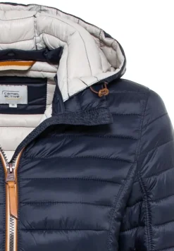 Camel Active Jacken*Leicht wattierte Steppjacke aus recyeltem Polyamid navy
