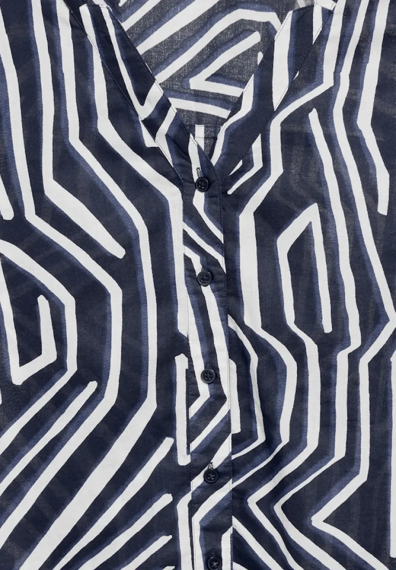 Cecil Blusen*Leichte Baumwollbluse universal blue