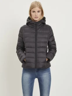 Vila Jacken*Leichte Daunenjacke Black