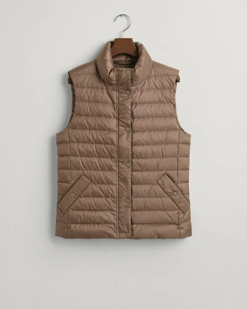 Gant Westen*Leichte Daunenweste desert brown