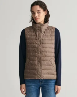 Gant Westen*Leichte Daunenweste desert brown