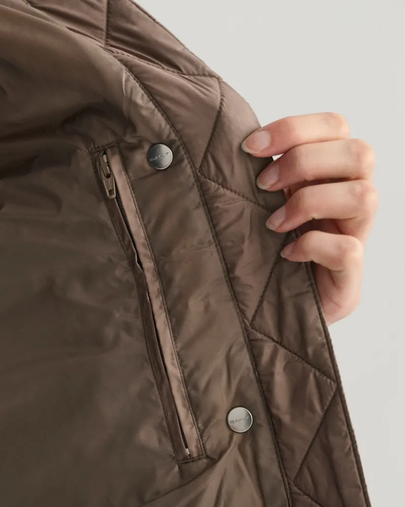 Gant Westen*Leichte Daunenweste desert brown