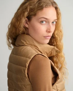 Gant Westen*Leichte Daunenweste warm khaki