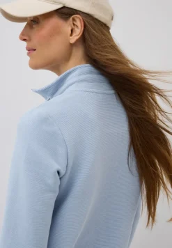 Cecil Pullover & Sweatshirts*Leichte Ottoman Jacke mountain blue
