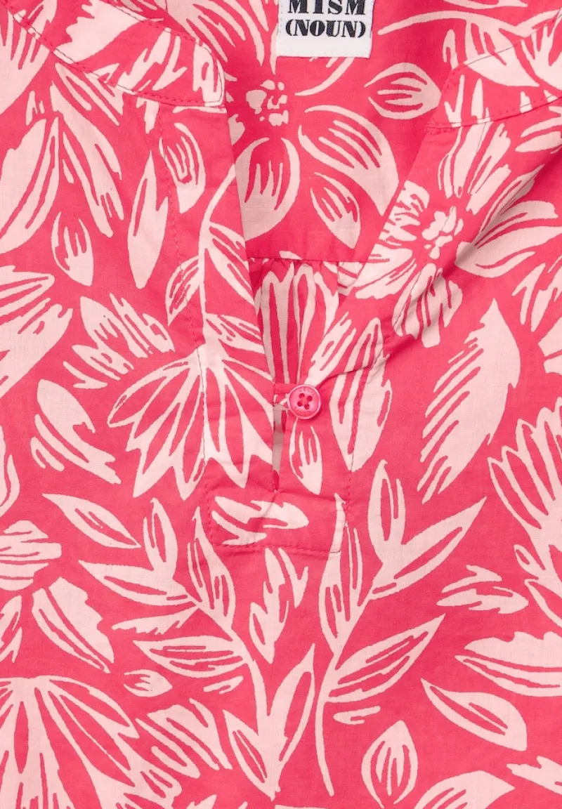 Cecil Blusen*Leichte Print Baumwollbluse strawberry red