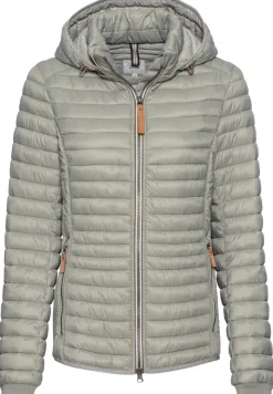 Camel Active Jacken*Leichte Steppjacke aus recyceltem Polyamid sage