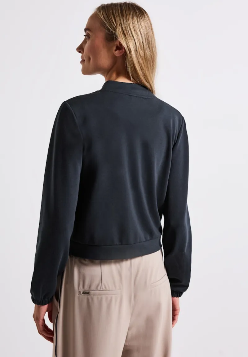 Street One Jacken*Leichte Sweatjacke deepwater blue