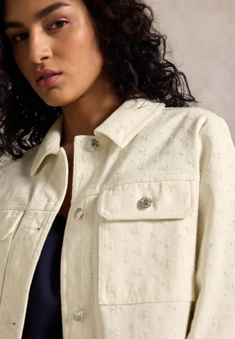 STREET ONE STUDIO Jacken*Leichte Twill-Jacke velvet cream