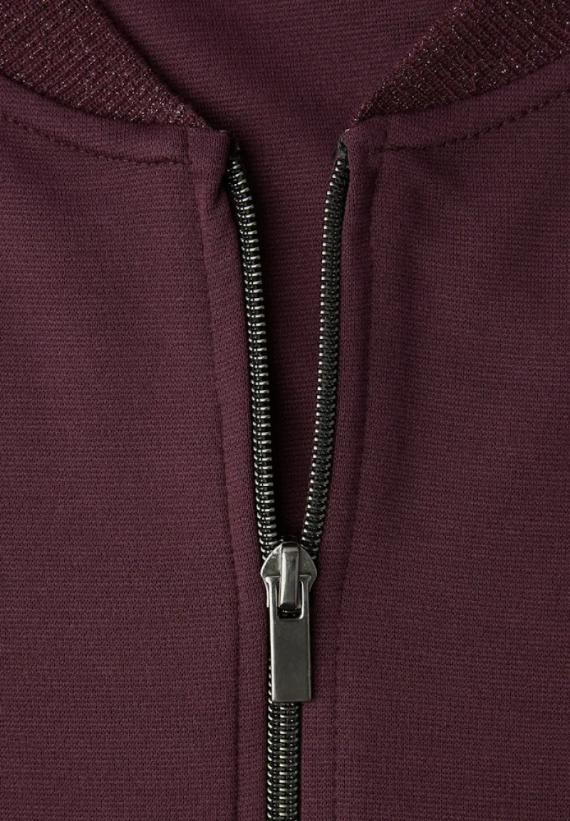 Street One Shirts*Leichter Blouson mit Glitzer jazz berry