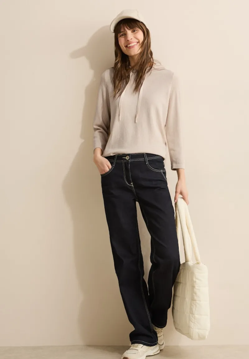 Cecil Pullover & Sweatshirts*Leichter Hoodie pearl beige