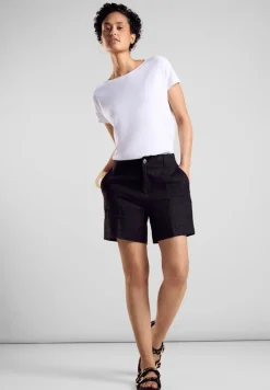 Street One Shirts*Leichtes T-Shirt white