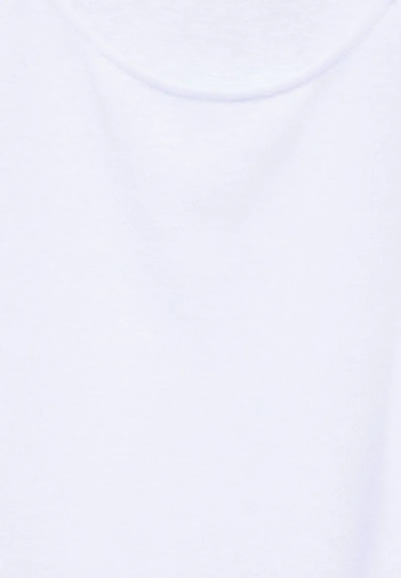 Street One Shirts*Leichtes T-Shirt white