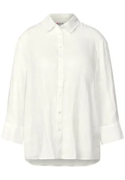 Street One Blusen*Leinenhemdbluse off white