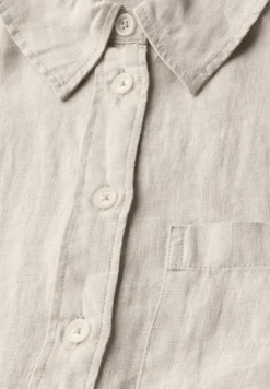 Cecil Blusen*Leinen-Hemdbluse pumice beige