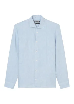 Marc O'Polo Hemden|Big Boys*Leinen-Langarm-Hemd shaped mulit-angels wings