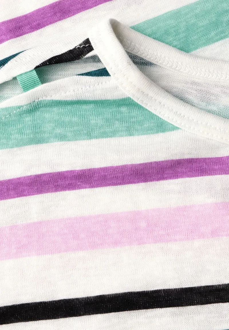 Cecil Shirts*Leinen-Look Streifen-Shirt agave green