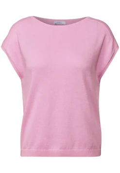 Cecil Pullover & Sweatshirts*Leinen-Look Strickpullover cherry blossom pink