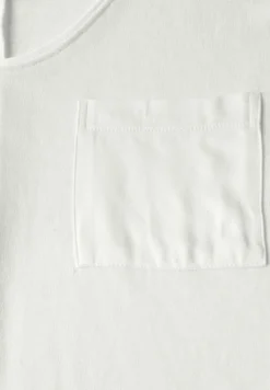 Street One Shirts*Leinen-Look T-Shirt off white