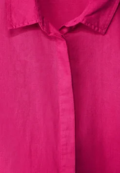 Street One Blusen*Leinenmix Longbluse oasis pink