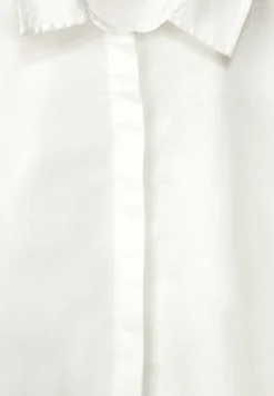 Street One Blusen*Leinenmix Longbluse off white