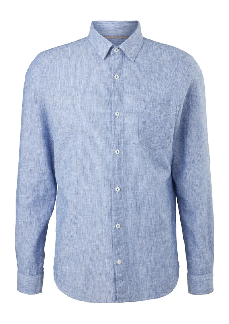 s.Oliver Hemden|Big Boys*Leinenmix-Hemd Blau