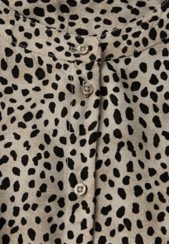 Street One Blusen*Leo Bluse mit Tapedetails sanded beige