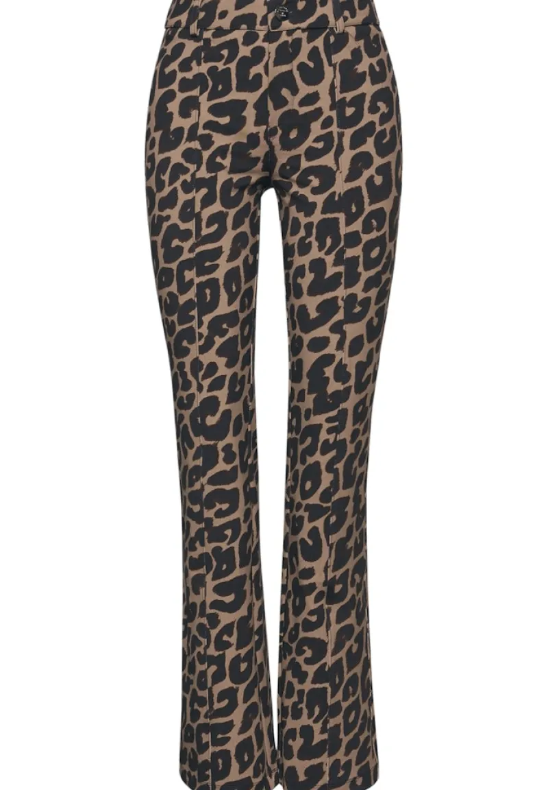 Street One Hosen*Leo Bootcut Hose silk brown